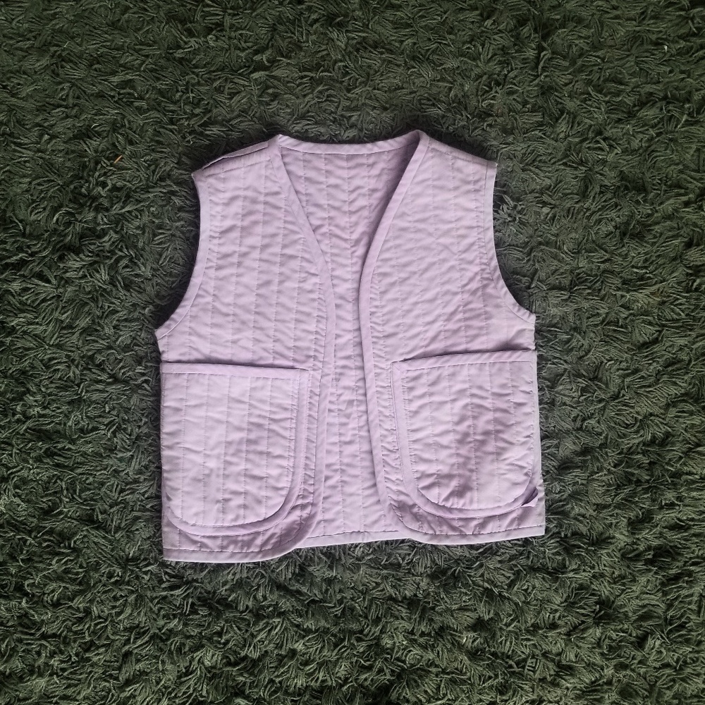 442. quilted pocket vest